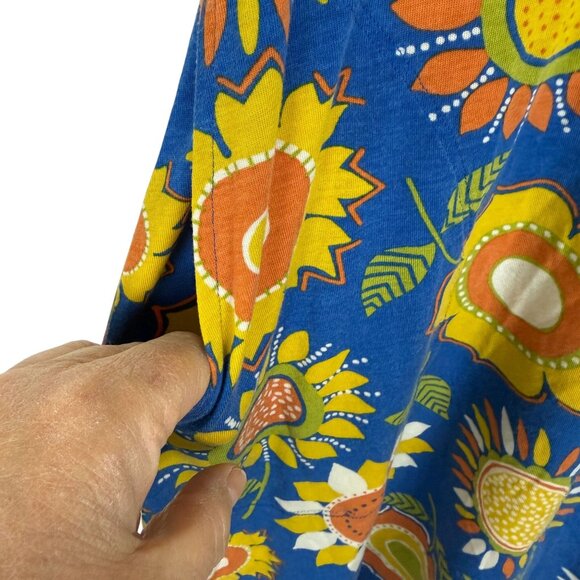 Tee Shirt Dress Small Montana Powwow MMIWG Statement Upcycled Gundrun Sjoden - Picture 5 of 11